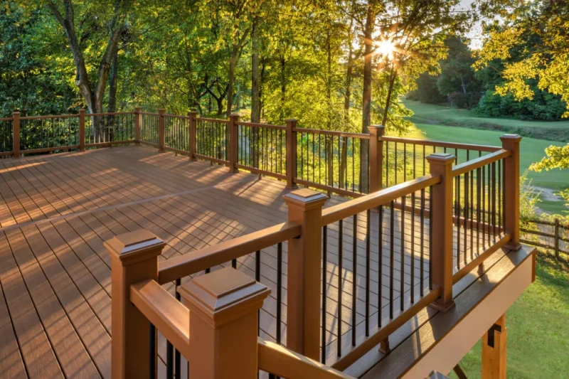 Trex Grooved Decking Board - Saddle - 1x6 16