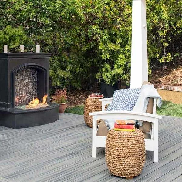 Trex 1x6x20' Grooved Decking - Island Mist