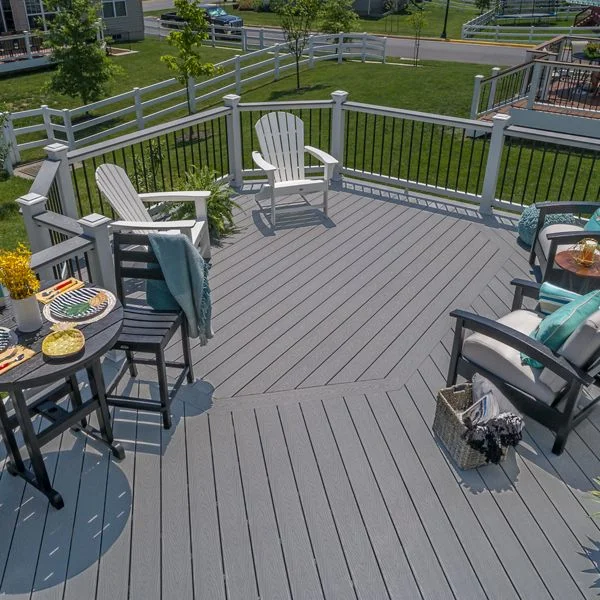 Trex 1x6x20' Grooved Decking - Pebble Grey