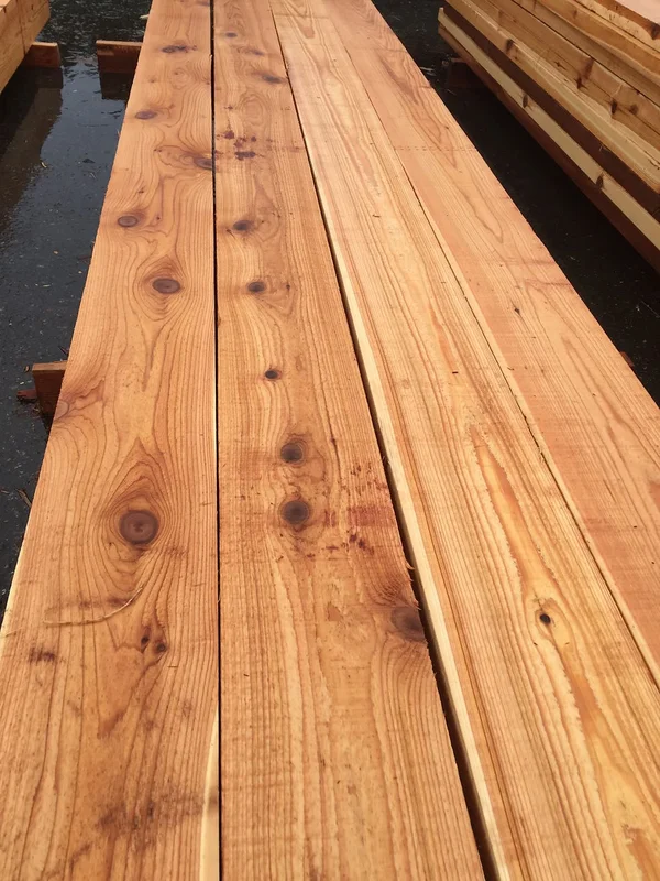 1X12-10 QUALITY & BETTER ROUGH SAWN WESTERN RED CEDAR SE
