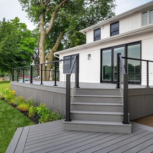 1 X 12 - 12' Trex Fascia Island Mist