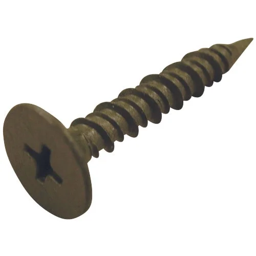 1-1/4 CEMENT BOARD SCREWS 1LB WOOD