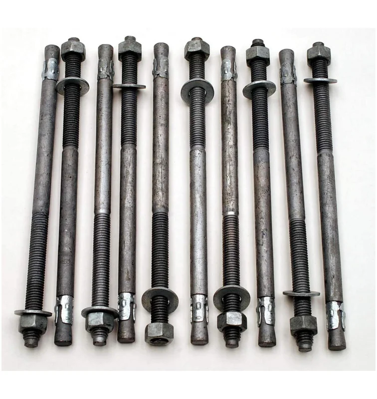 1/2" X 10" ANCHOR BOLTS N&W GALVANIZED
