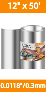 12"X50' ALUMINUM FLASHING