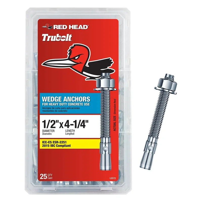 1/2 X 4-1/4 WEDGE ANCHOR