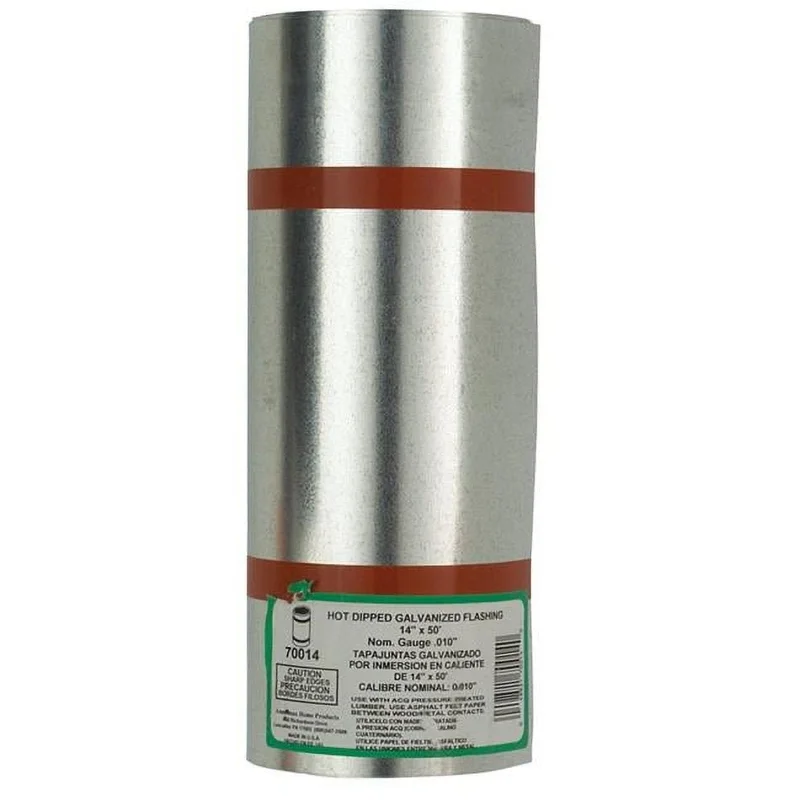 14" X 50' GALVANIZED FLASHING