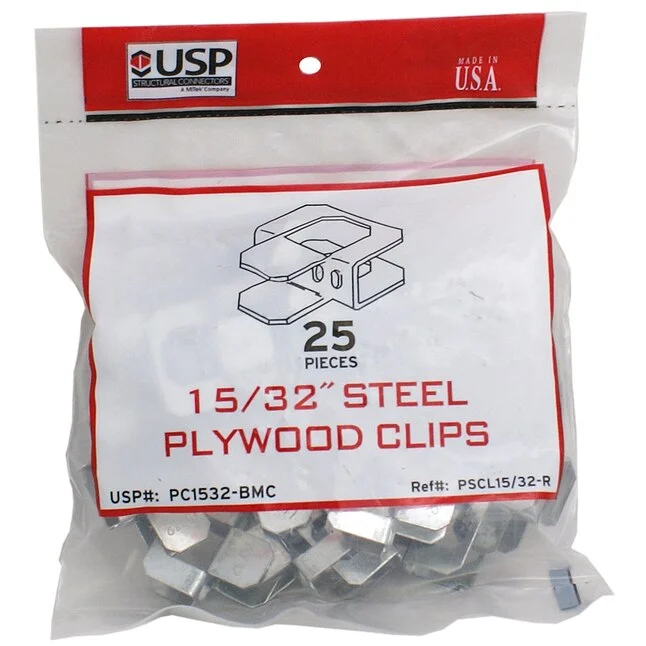 Simpson Strong-Tie 15/32 Plywood Clips 250pcs