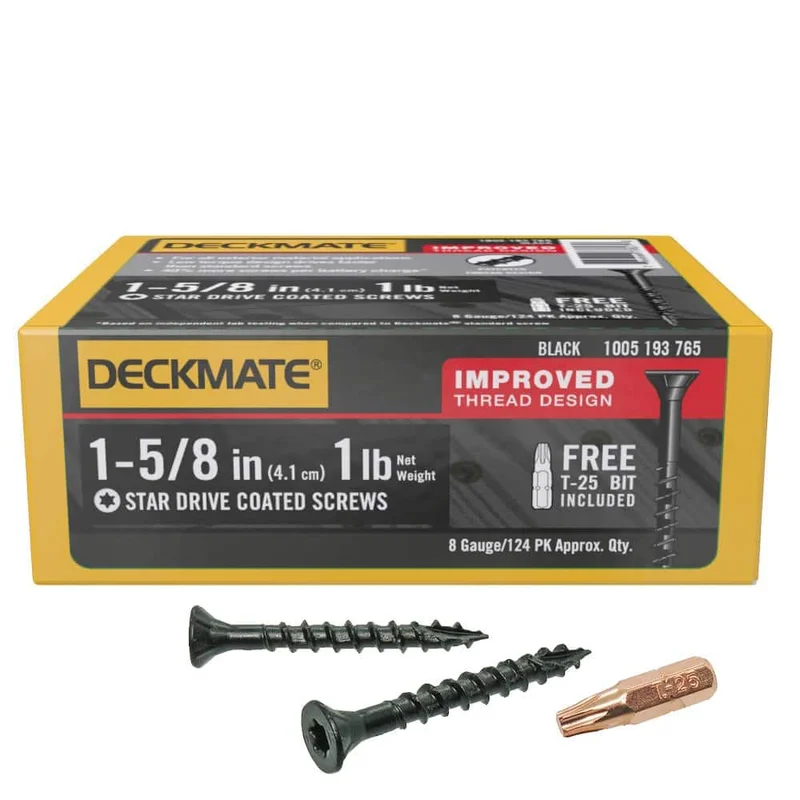 1LB 1 5/8" STAR DECK SCREW