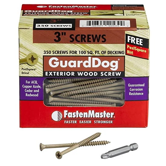 2 1/2" GUARD DOG SCREWS 350 COUNT