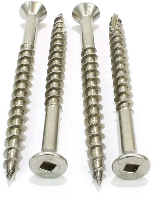 2-1/2" STAINLESS STEEL DECK SCREWS 1
