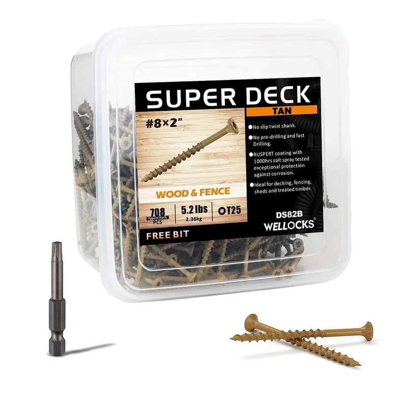 2" EXT EPOXY DECK SCREWS 3500