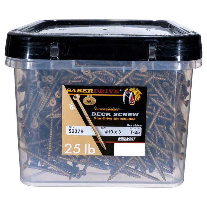 25 LB 3" STAR DECK SCREW GR