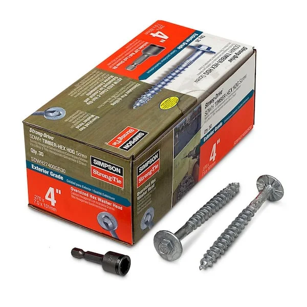 SIMPSON TIMBER HEX SCREWS