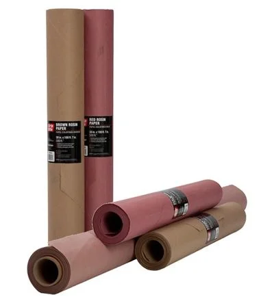 36 in. x 166 ft. RED ROSIN PAPER