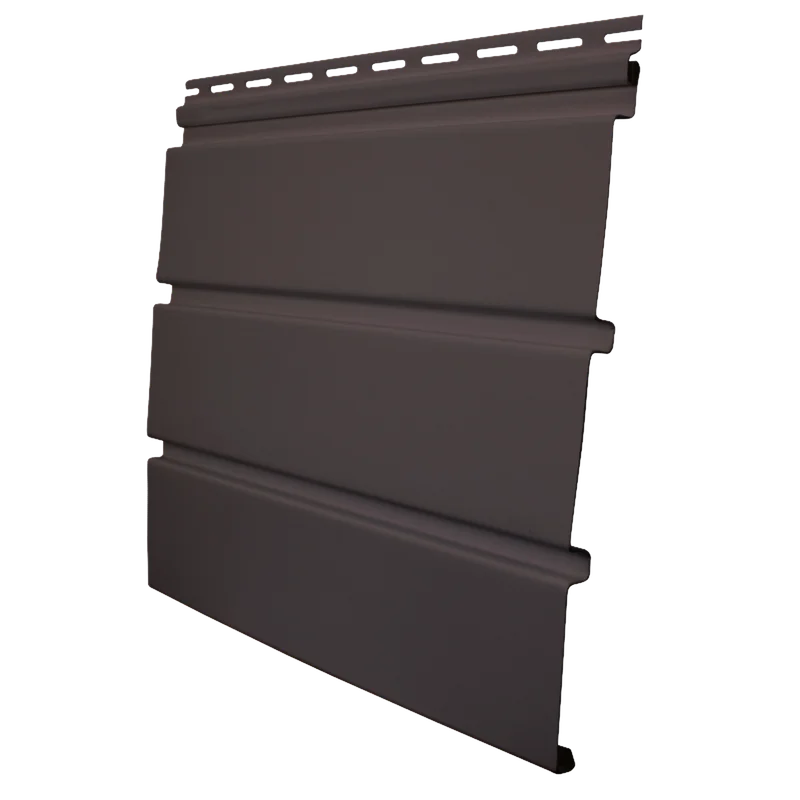 12' VINYL SOFFIT SOLID BROWN T4