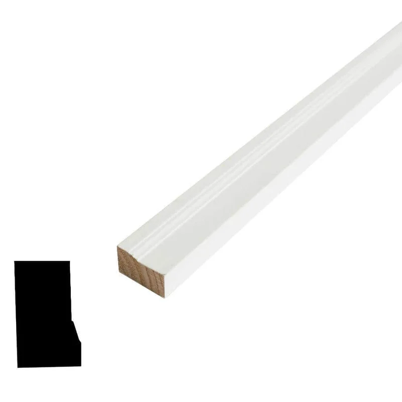 1-1/4" X 2 18' BRICK MOLDING PRIMED