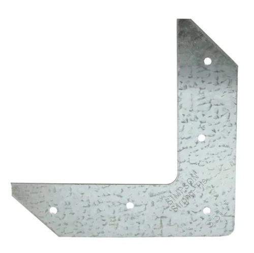 Simpson 55L 5 X 5 L-Shaped Strap - G90 Galvanized