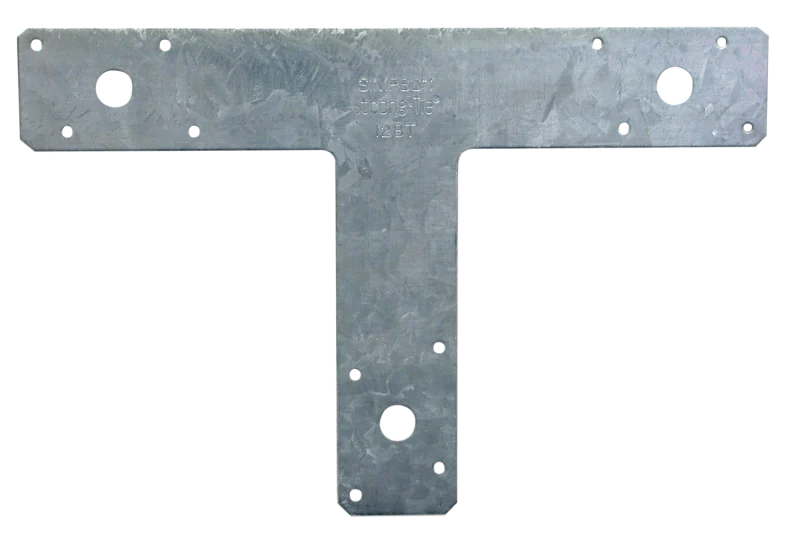Simpson Strong-Tie 128T 12 in. x 8 in. 14-Gauge Galvanized T Strap