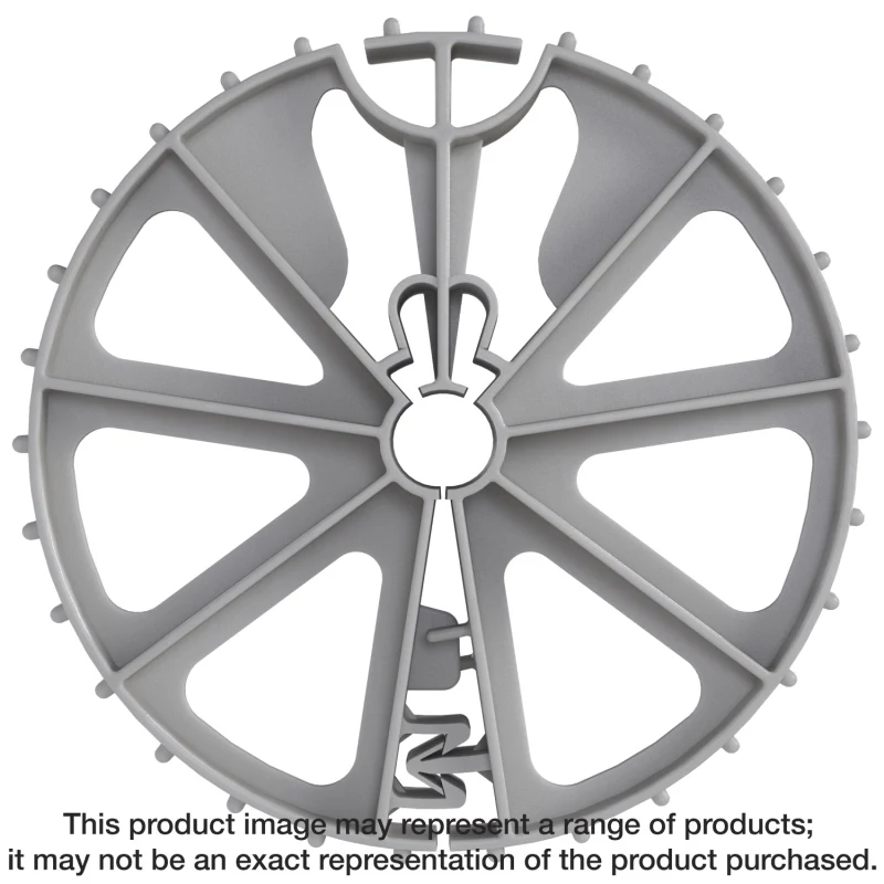 Simpson Strong-Tie 4QLPW Quick-Lock® Pier Wheel — 5-in. O.D., 2-in. Cover, #3–#7 Rebar Size (90-Qty)
