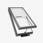 VELUX VCE 2222 Electric Fresh Air Curb-Mounted Skylight (R.O. 22 1/2" x 22 1/2")